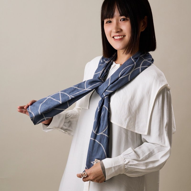 歌劇院有機棉圍巾 - 圍巾/披肩 - 棉．麻 