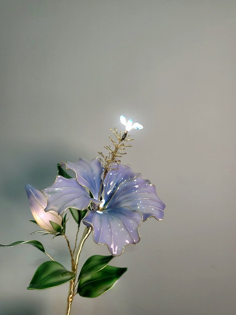 Hibiscus (March Birth Flower Light) - Lighting - Resin 