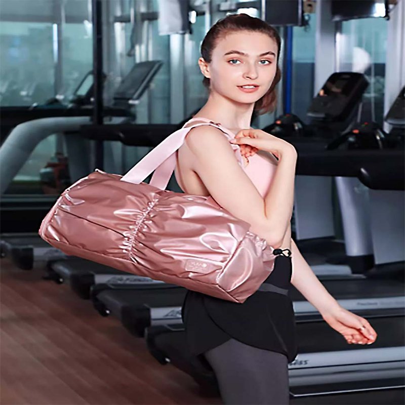 【免運】YUMC健身包女干濕分離游泳包行李袋運動旅行小包女士瑜伽 - 側背包/斜孭袋 - 其他材質 多色