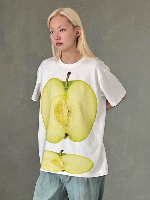 CONP: Citizen of No Place Green Apple T-Shirt 新鮮青蘋果T恤 無性別穿搭