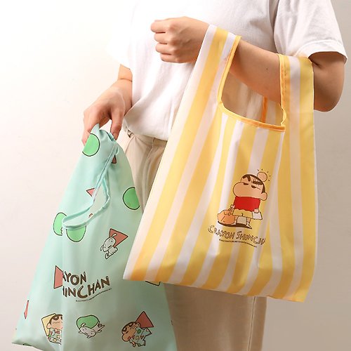 NORNS 蠟筆小新Eco Bag- 環保袋 折疊購物袋 收納袋 手提袋