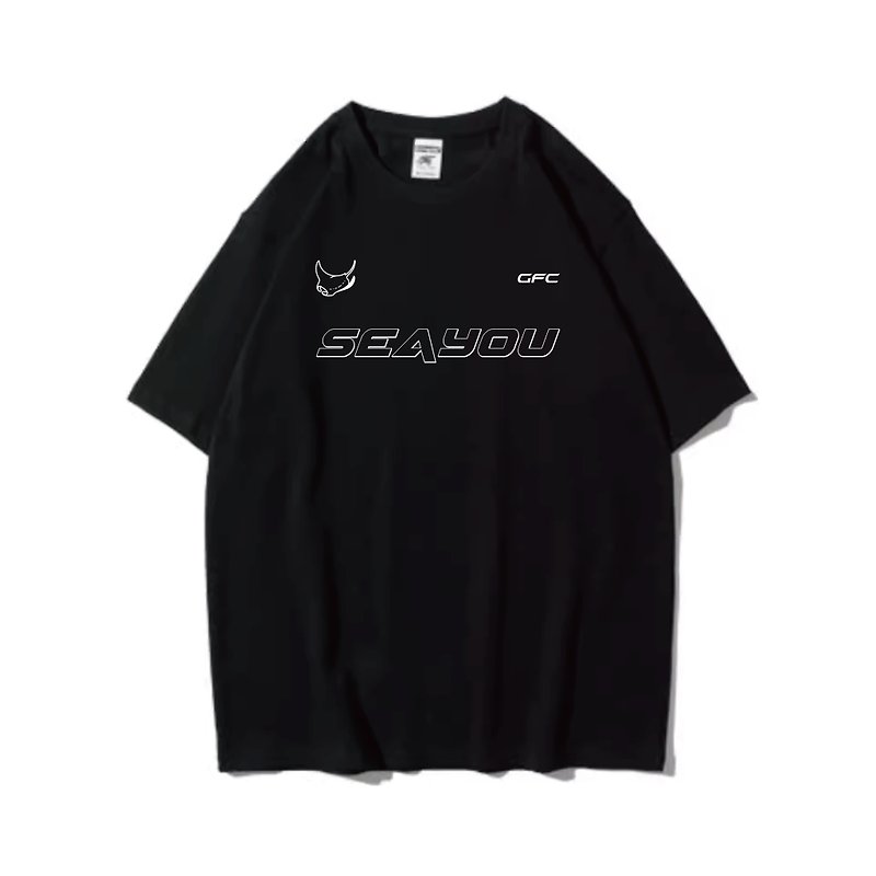 マンタ マンタ 半袖 Tシャツ 8カラー ユニセックス フィッシングクラブ（メンズ） - Tシャツ メンズ - コットン・麻 ブラック