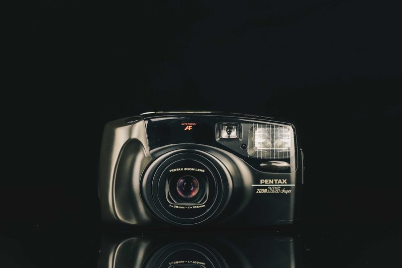 PENTAX ZOOM 105 SUPER #6574 #135底片相機 - 相機/拍立得/底片相機 - 其他金屬 黑色