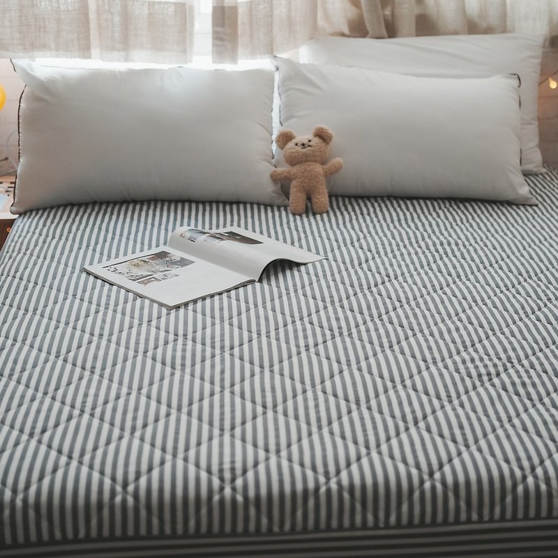 床包式保潔墊 多款可選 台灣製 厚實鋪棉 可水洗【超取限一組】 - 寢具/床單/被套 - 聚酯纖維 多色