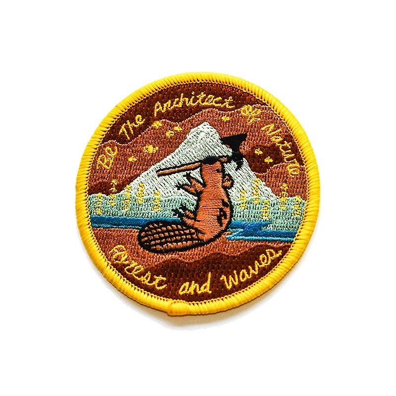 Forest & Waves embroideries / Beaver - Other - Thread 