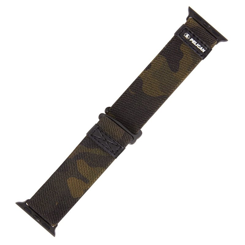 Pelican Apple Watch 38-40mm 1-7 Generation/SE Protector NATO Strap-Camouflage Green - อื่นๆ - วัสดุอื่นๆ 