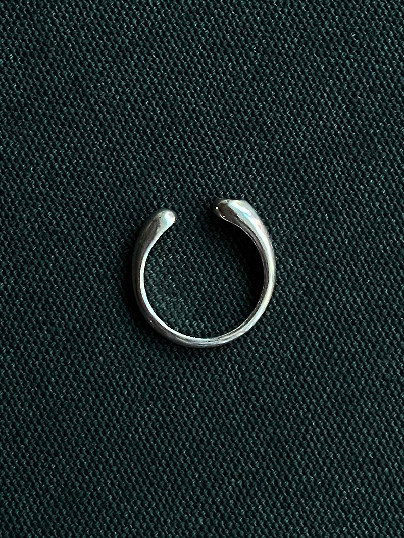 Morning Dew - 925 Sterling Silver Ring - แหวนทั่วไป - เงิน สีเงิน