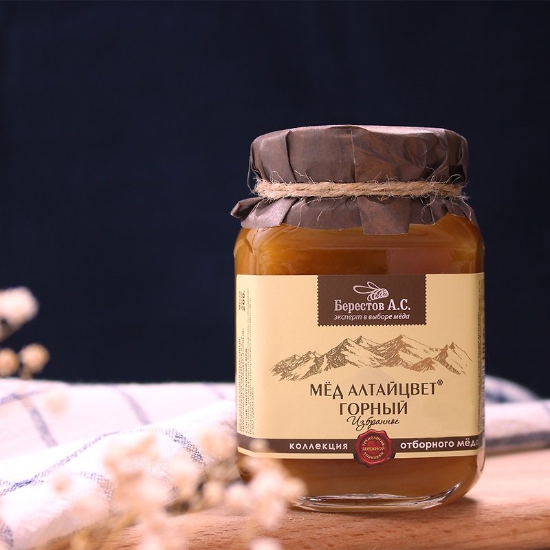 Alpine Raw Honey (200g) Expiration Date-2022/05/25 - น้ำผึ้ง - แก้ว 
