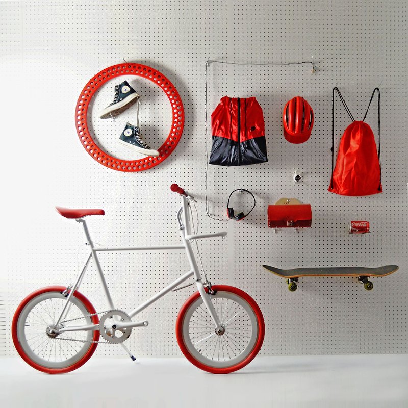 其他金屬 腳踏車/周邊 紅色 - S E i c | 小徑車Mini Velo _ Hashtag # White