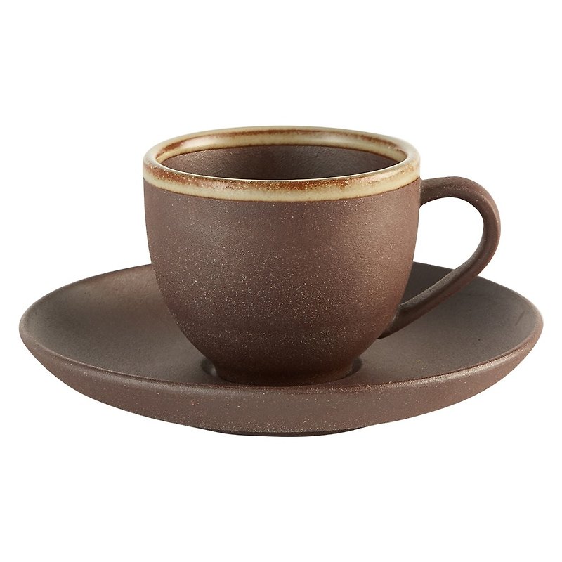 Aurli 奧利│老岩泥咖啡杯-隨心杯系列 - 咖啡杯/馬克杯 - 其他材質 咖啡色