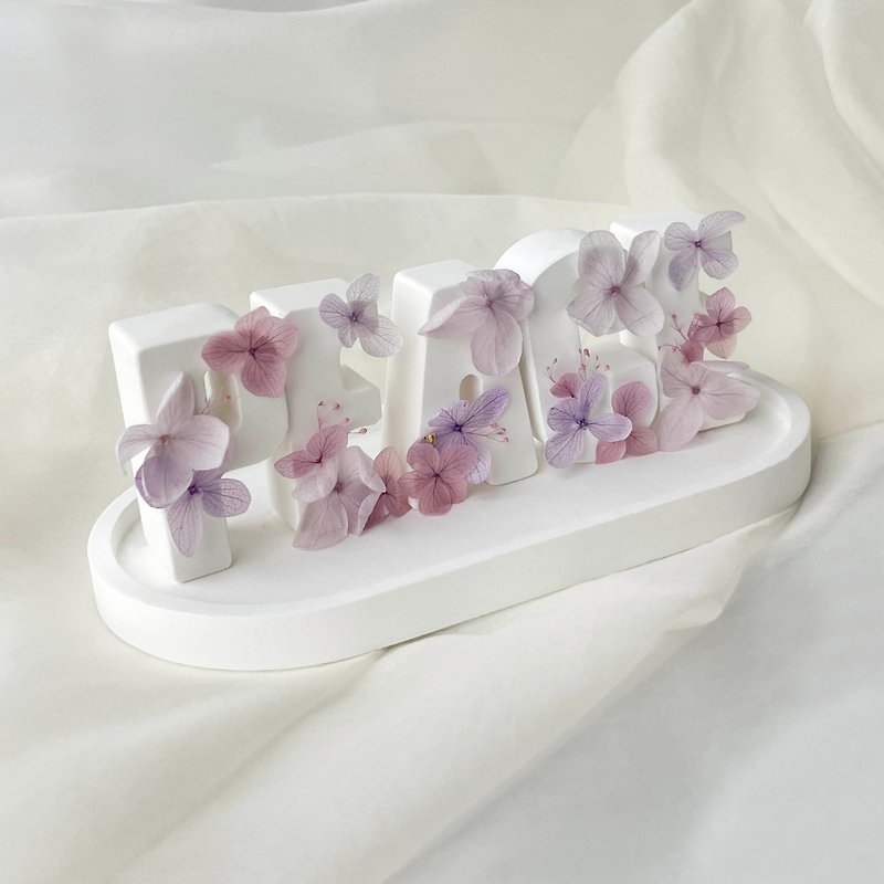[Text Teaser] Gypsum Fragrance Stone Stone Letter Tranquility Purple [Dianhua Coupon] - Fragrances - Other Materials Purple