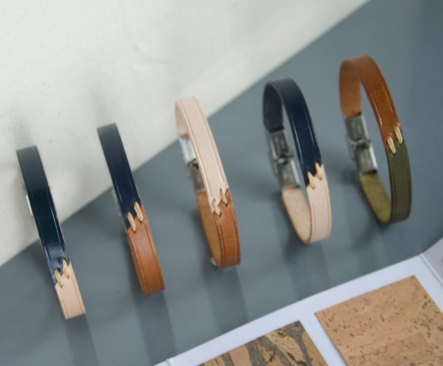 カスタマイズされた作品// 45度シリーズ手縫いの手作りレザー