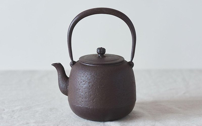 【新作】鉄瓶　なつめ　1.5L - 茶具/茶杯 - 其他金屬 黑色