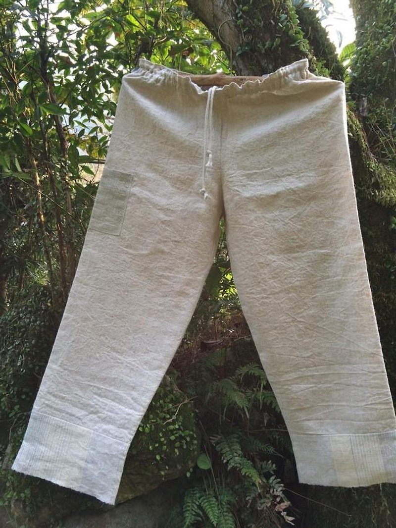 Hemp Easy Pants - Women's Pants - Cotton & Hemp White
