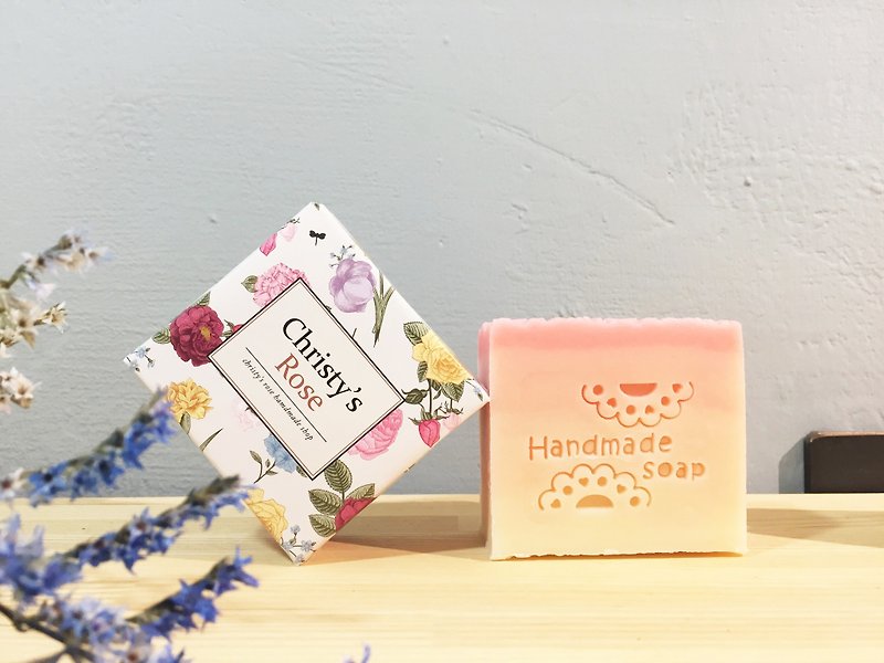 Snow Asia Milk Soap (Powder) Cold Handmade Soap Dry/Sensitive Skin Apply - Body Wash - Other Materials Red