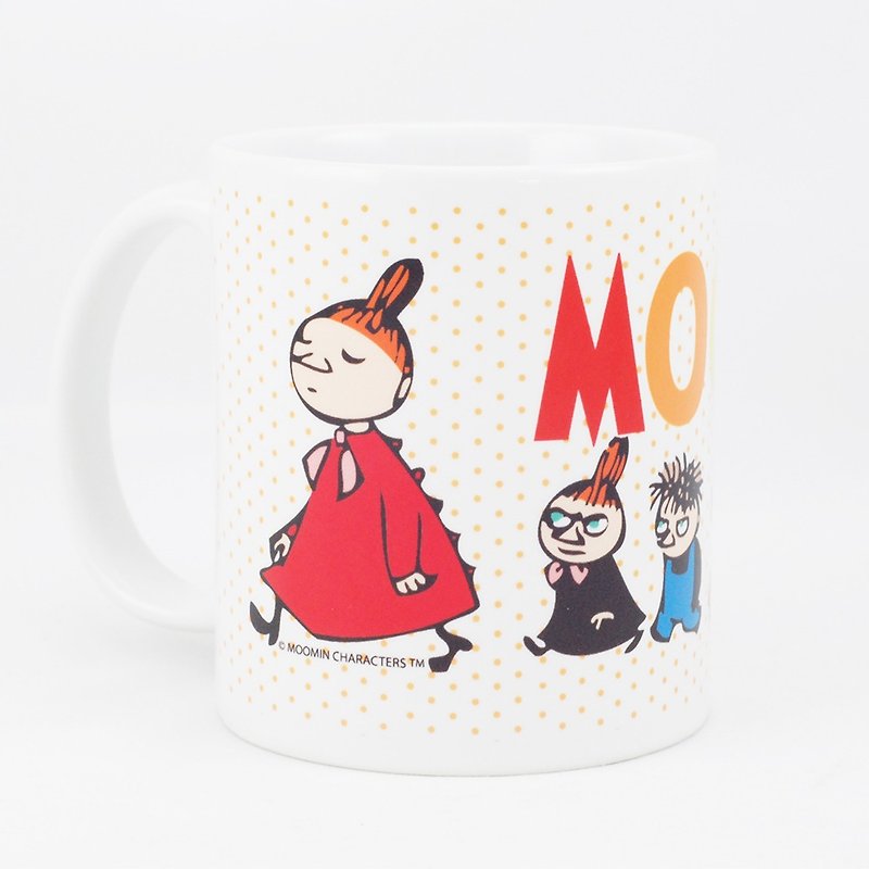 Moomin授權 - 馬克杯【小不點家族】 - 咖啡杯 - 瓷 多色