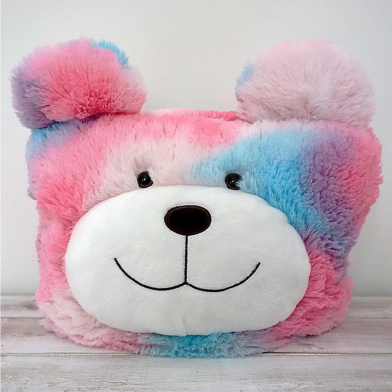 CANDY BEAR 泡泡糖熊披風式&收納式毛毯 - 棉被/毛毯 - 聚酯纖維 多色