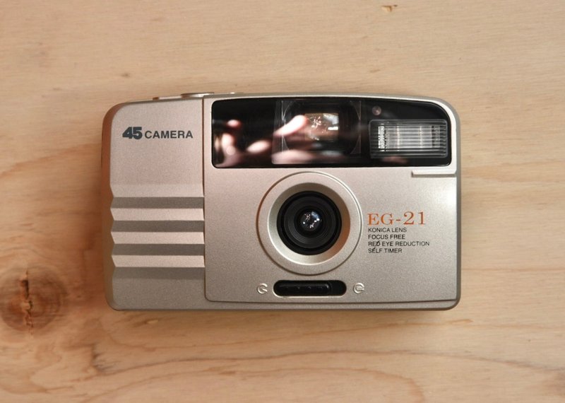【經典古物】45CAMERA EG-21 45相機 變焦 自動對焦 傻瓜相機 - 相機/拍立得/底片相機 - 其他材質 