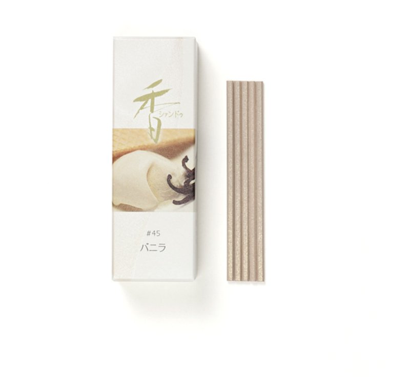 Vanilla incense stick [Japanese Song Eido Xiang Do Incense Series] - น้ำหอม - สารสกัดไม้ก๊อก สีกากี