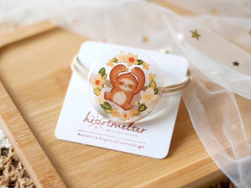 原創設計樹懶髮圈 - 髮夾/髮圈 - 壓克力 