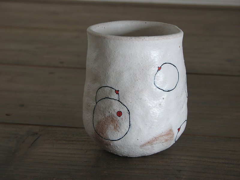 Tits teacup - Pottery & Ceramics - Other Materials White