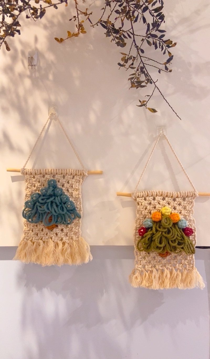 Macrame French Weaving - Three-dimensional Tree Tapestry Experience Course (Cultural coins can be used) - Knitting / Felted Wool / Cloth - Cotton & Hemp 