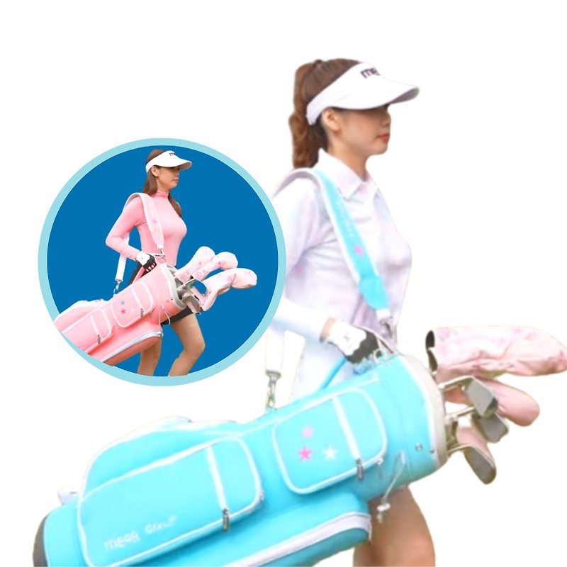 【MEGA GOLF】Ocean Star 8.5-inch Lightweight Club Bag F8522 Golf Bag Golf - Fitness Accessories - Other Materials 