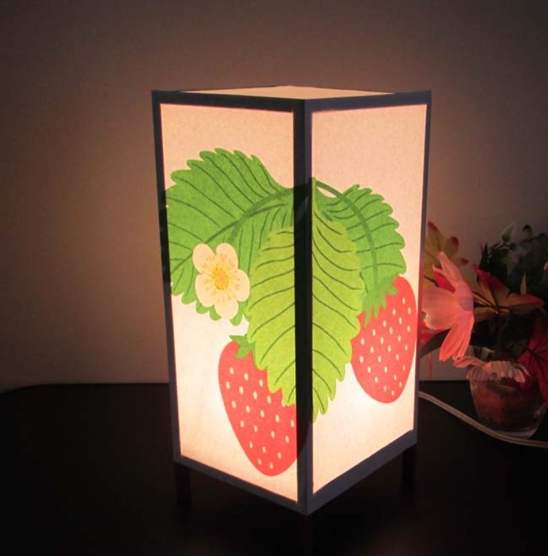 «Healing Light Stand-3 form of youth-dream lamp hunting »5-76-peace of strawberry - Items for Display - Paper Orange