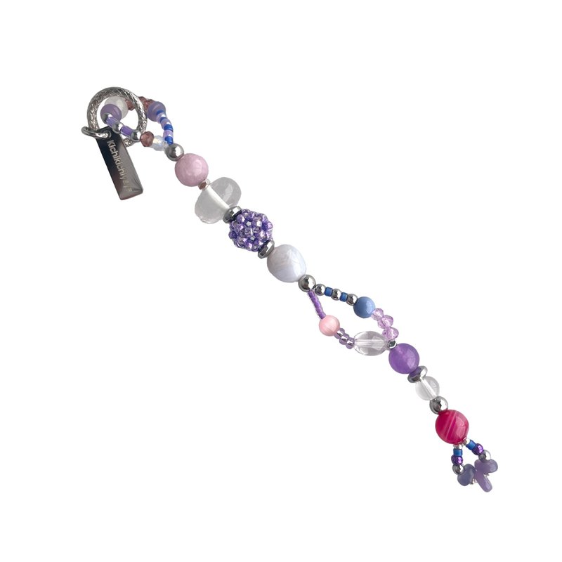 Violet Charm - Keychains - Gemstone Purple