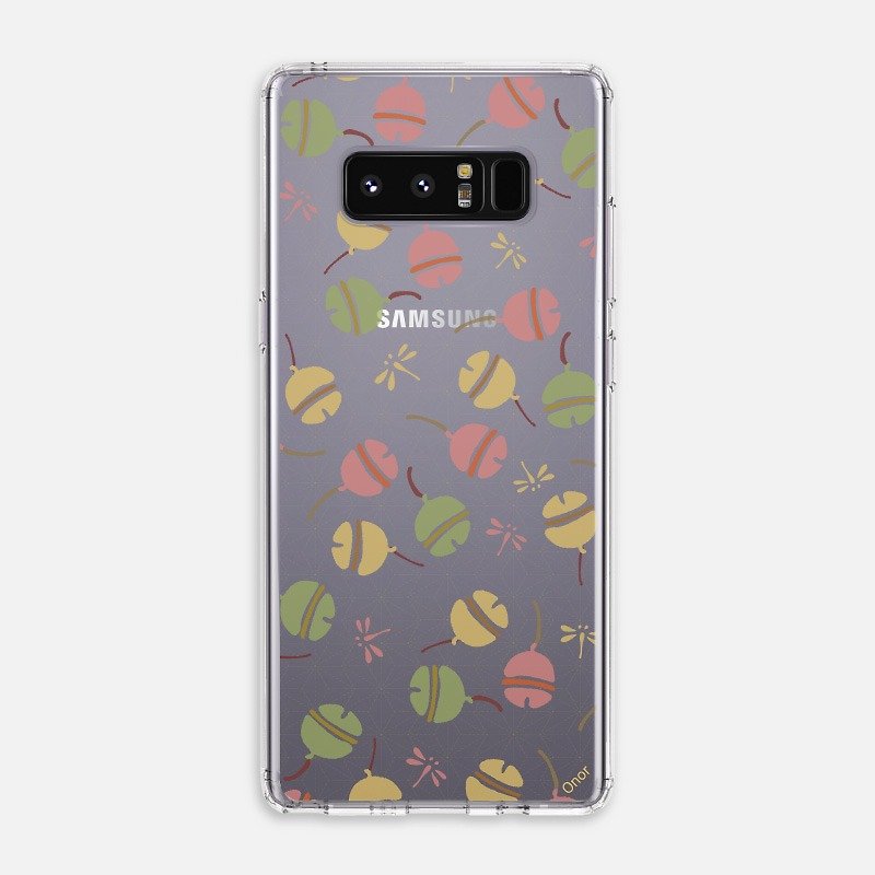 Japanese Painting【Bells】Note5 Note8 U11 CRYSTALS PHONE CASE - Phone Cases - Plastic Transparent