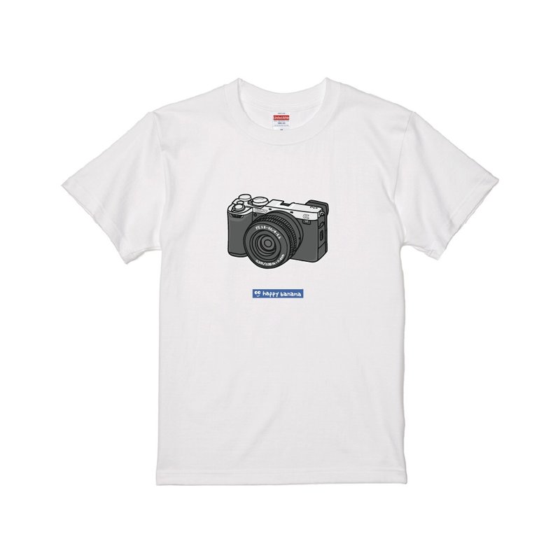 Cameras T-shirt 無反相機造型 短T   Digital Camera A003 - 男 T 恤 - 棉．麻 多色