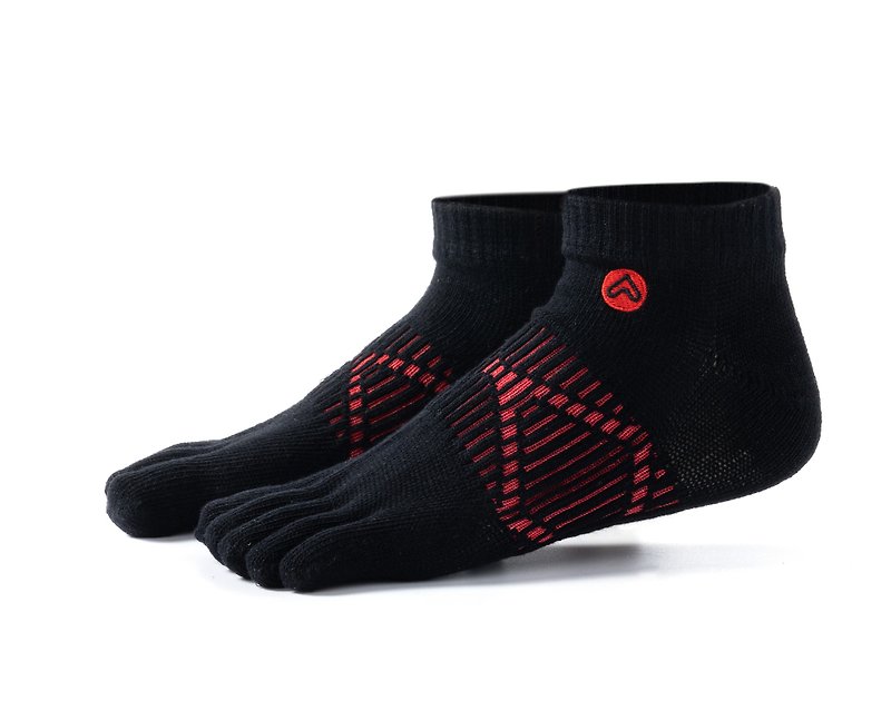 Otto antibacterial arch compression five-toed socks  3 pairs,cotton antibacteria - Socks - Cotton & Hemp 