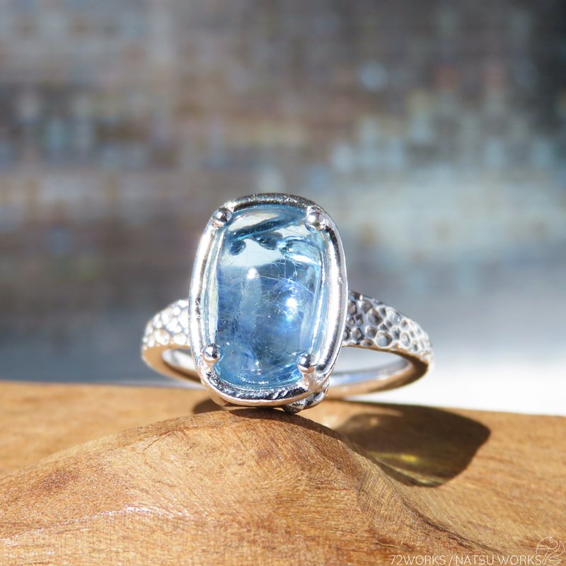 アクアマリン リング / Aquamarine Ring - 戒指 - 寶石 藍色