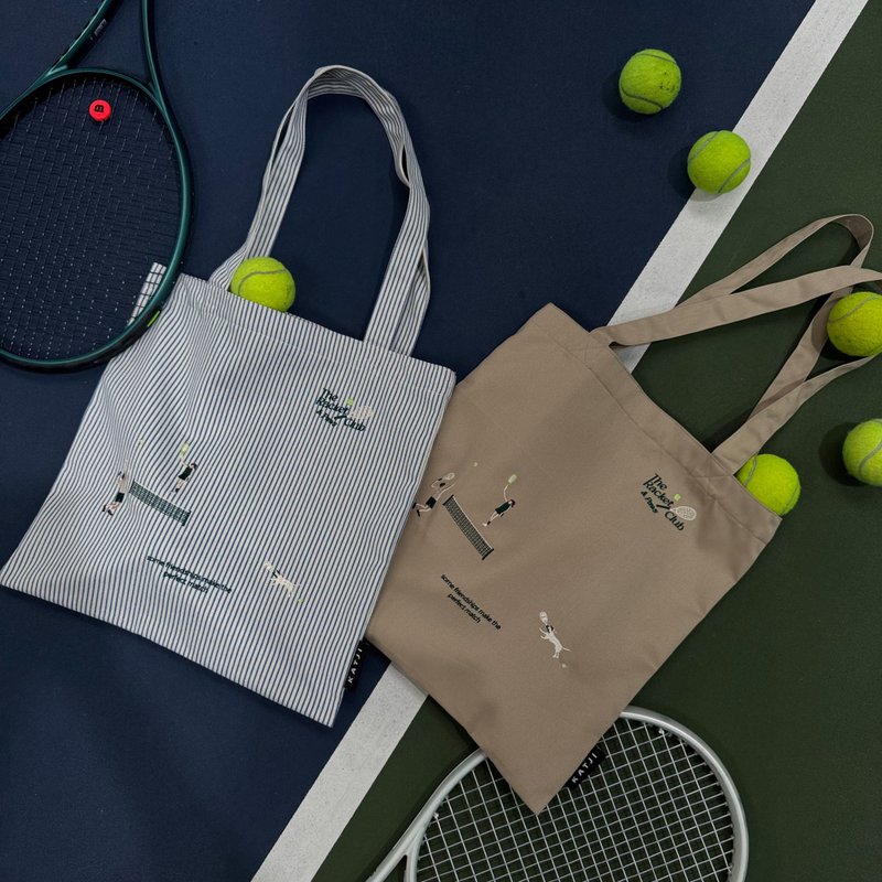 Tote Bag : Racket & Paws Club - 其他 - 繡線 藍色