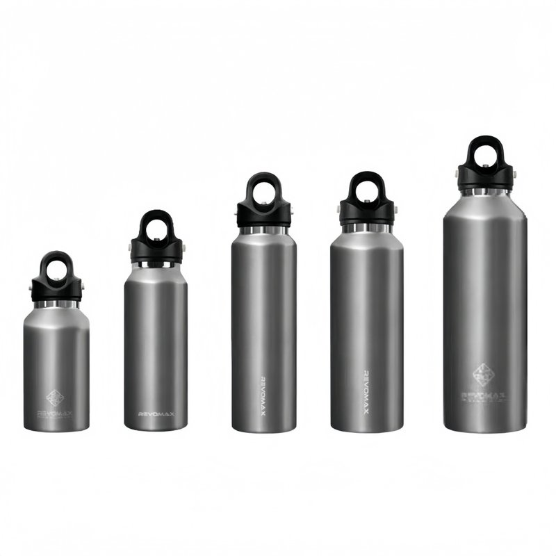 Gunmetal 系列 Revomax 18/36h超長效保溫瓶 無螺紋杯蓋專利設計 - 保溫瓶/保溫杯 - 不鏽鋼 
