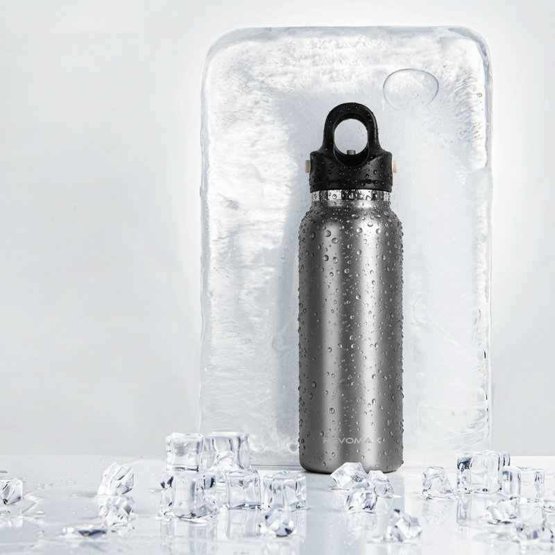 Gunmetal Series Revomax 18/36h Ultra-Long Lasting Thermos Bottle with Patented Threadless Lid Design - กระบอกน้ำร้อน - สแตนเลส 
