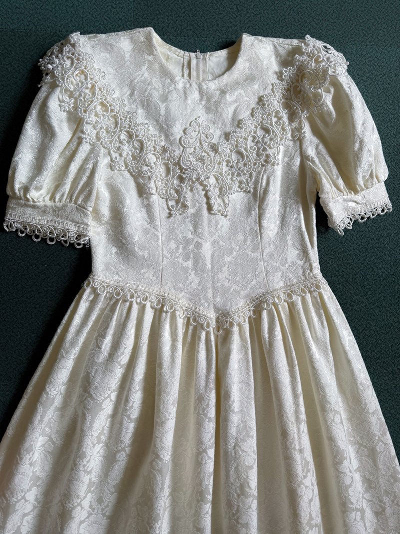 Jessica McClintock size12 大童vintage - 洋裝/連身裙 - 棉．麻 