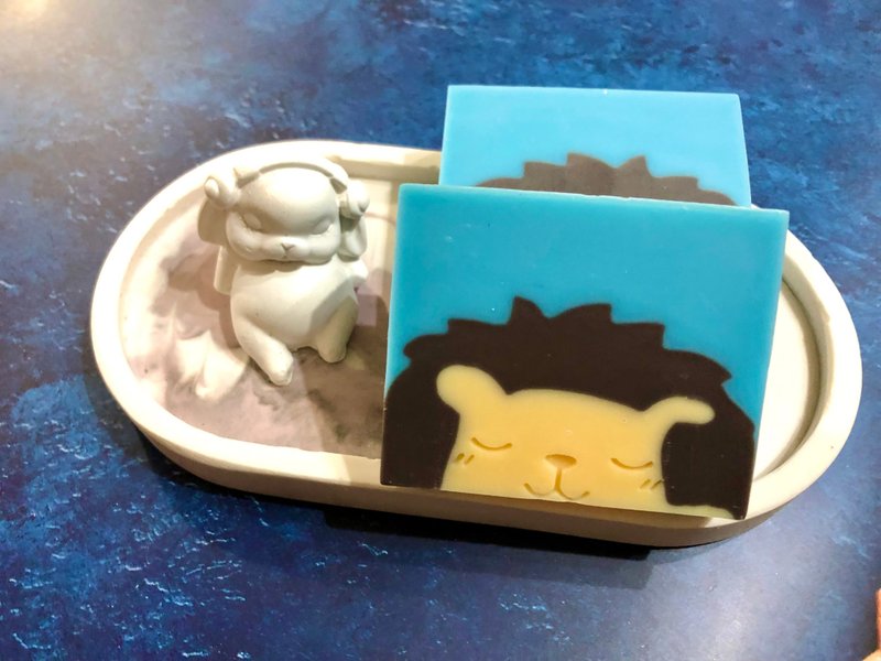 【Animal Series】Vichuang Handmade Museum's Sleeping King of the Forest Fast Shipping - Soap - Other Materials 