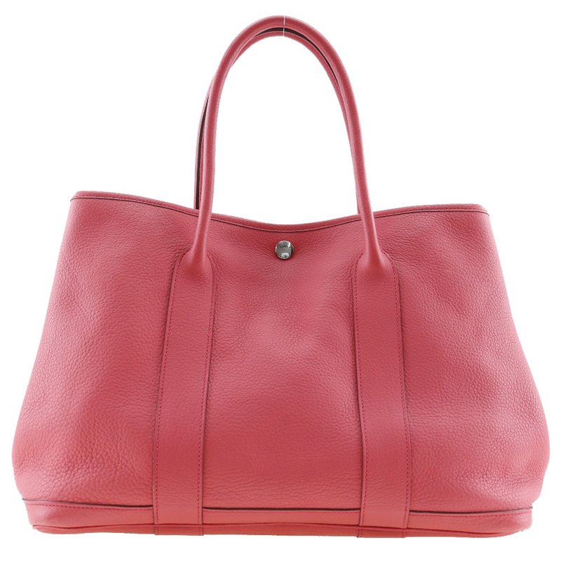 【日本直送】エルメス HERMES ガーデンパーティPM トートバッグ カントリー ブーゲンビリア ピンク  レディース【中古】 - 手提包/手提袋 - 真皮 粉紅色