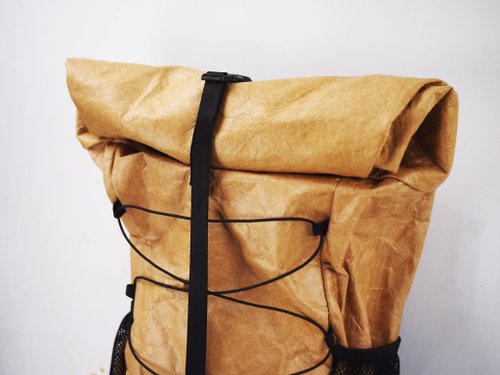 6dots 超軽量Tyvek(タイベック) 登山バッグ 40L バーク