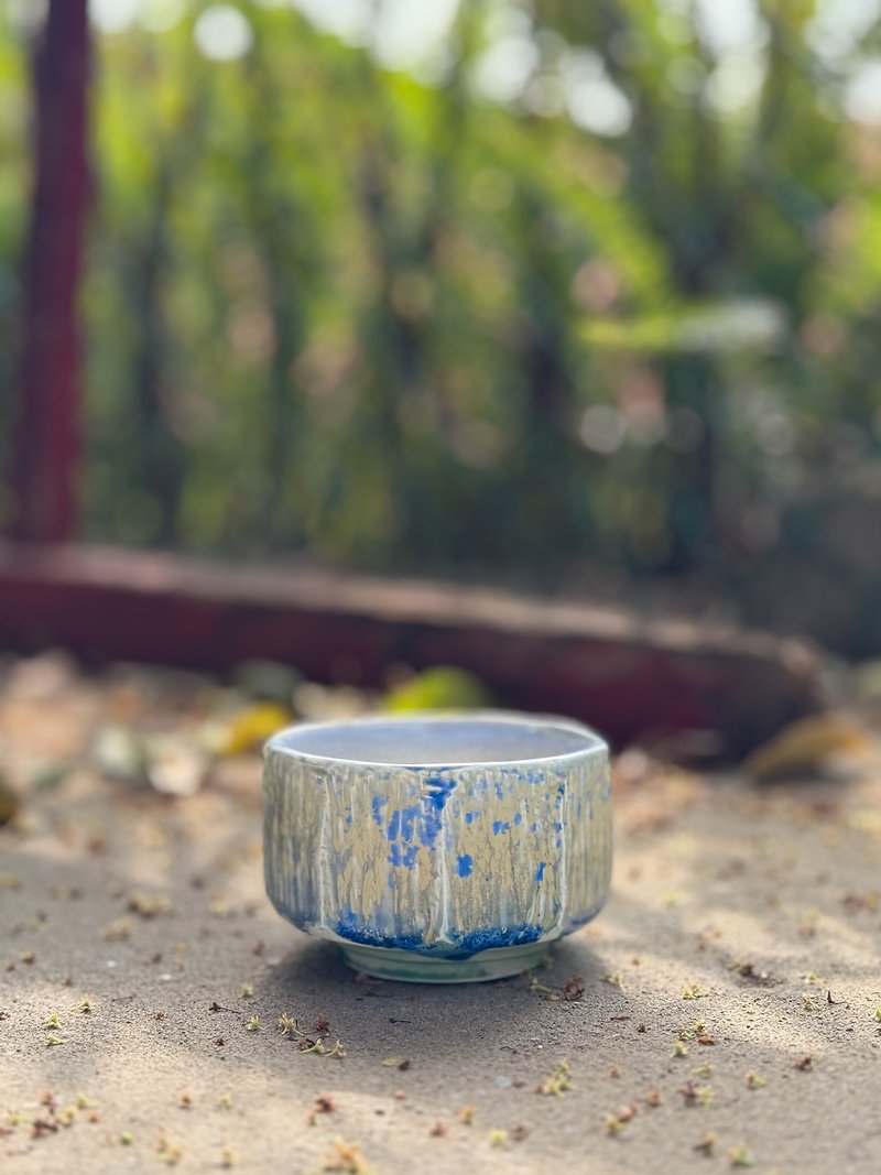Ceramic tea bowl | Soup bowl | Dessert bowl | Bowl - Teapots & Teacups - Pottery Blue