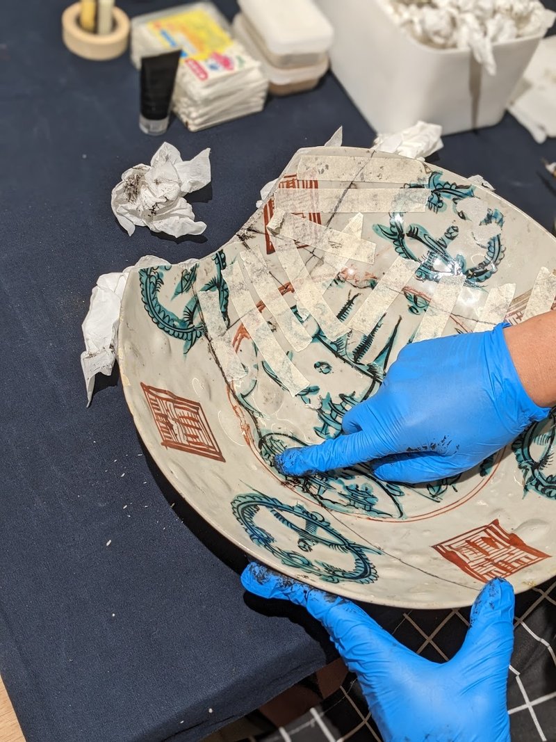 週日 金繕陶瓷 基礎修復 1/4 1/11 1/18 - 陶藝/玻璃 - 其他材質 