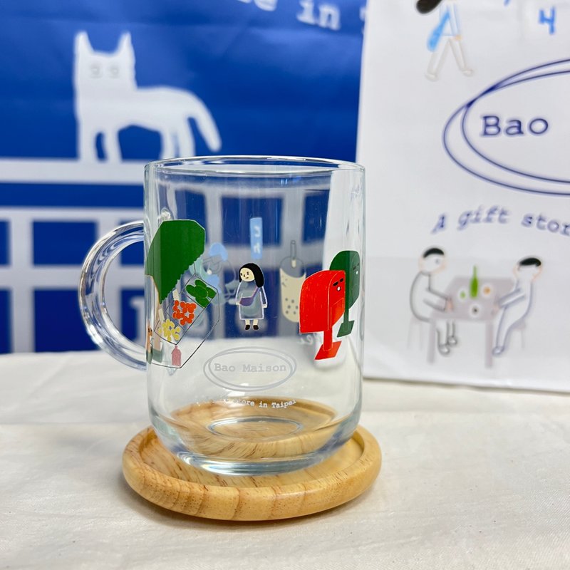 Bao small everyday glass mug - Cups - Glass Transparent