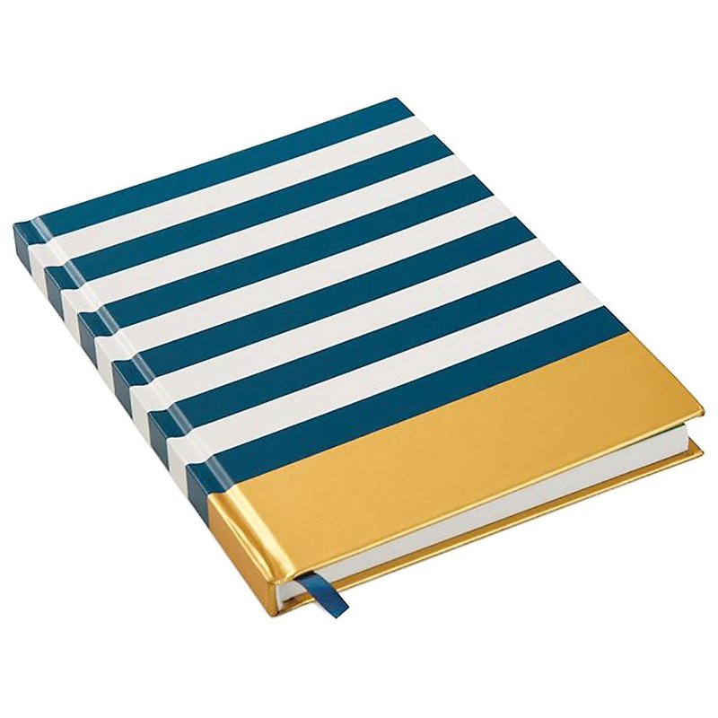 Marine sailor hard shell notebook [Hallmark-stationery gifts] - สมุดบันทึก/สมุดปฏิทิน - กระดาษ สีน้ำเงิน