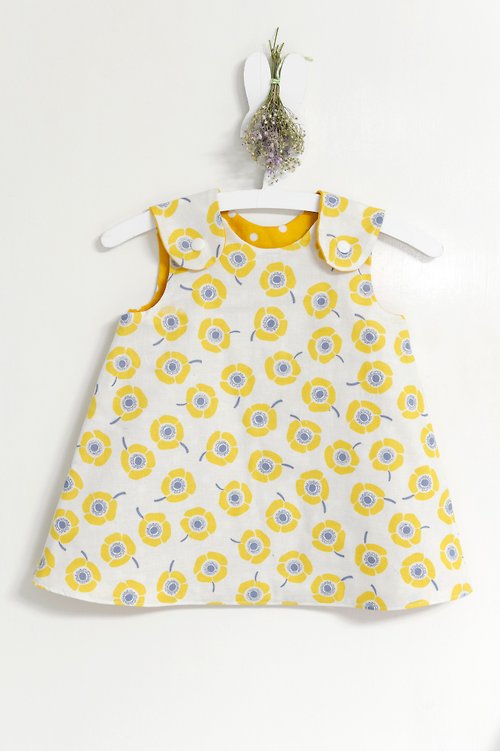 SJIJA Handcraft 手工製作日本限定布料嬰兒雙面背心襯裙