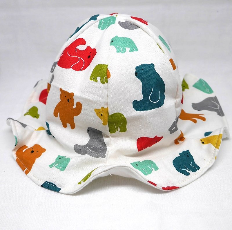 ☆ early summer sale ☆ Tulip hat / bear - Bibs - Cotton & Hemp Multicolor