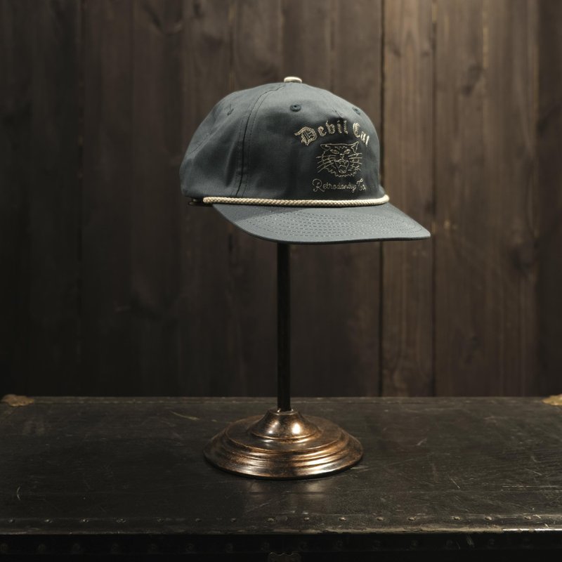 RD Rope Cap - 土耳其藍 Turquoise - 帽子 - 棉．麻 