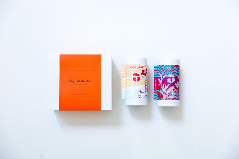 【Three Leafs Tea】Mango x Peach Oolong Tea Gift Box - Tea - Other Materials 