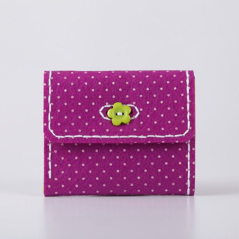Fairy Land [Material Pack] Dotted Coin Purse - Purple - Other - Other Materials 