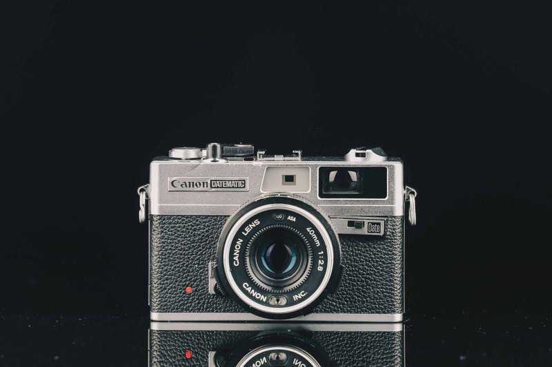 Canon DATEMATIC #0375 #135 film camera - กล้อง - โลหะ สีดำ